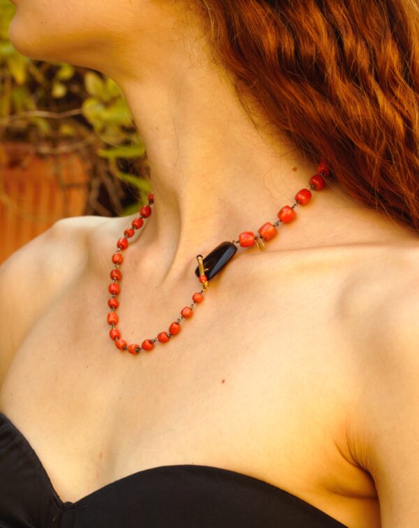 collana corallo rosso