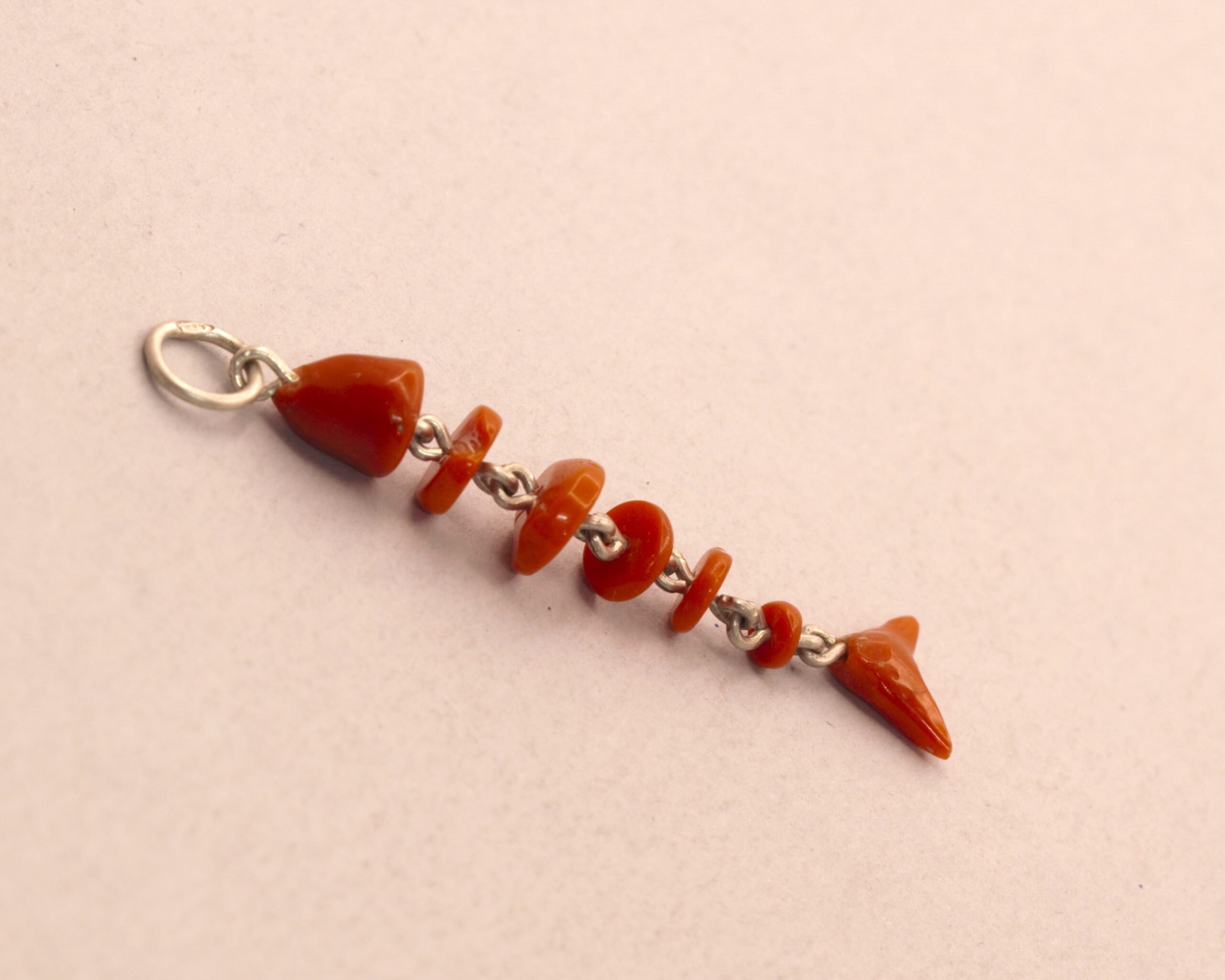 Pendentif corail LISCA